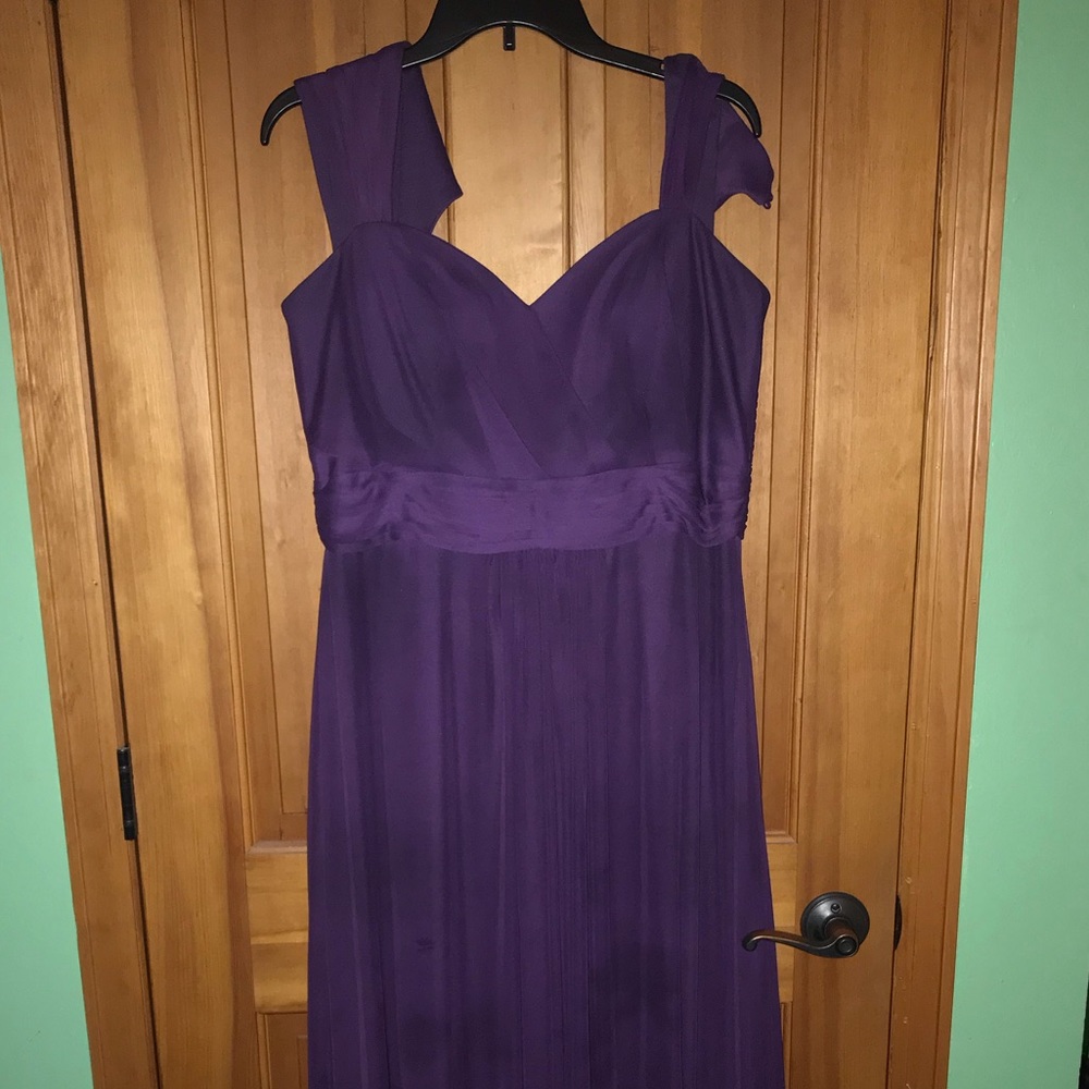 Plum Purple Bridesmaid Dress
